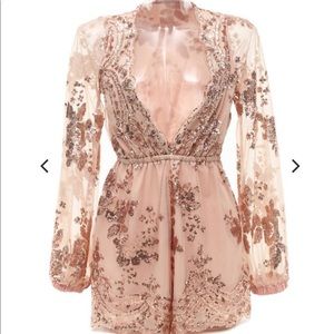 Sequin romper size L or 10/12